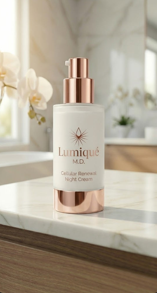 Lumiqué M.D. Cellular Renewal Night Cream | Retinol + Peptide Complex